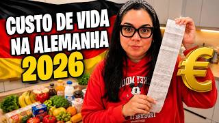 CUSTO DE VIDA na ALEMANHA 2026: QUANTO GASTA UMA FAMÍLIA DE 4 PARA COMER NA ALEMANHA?