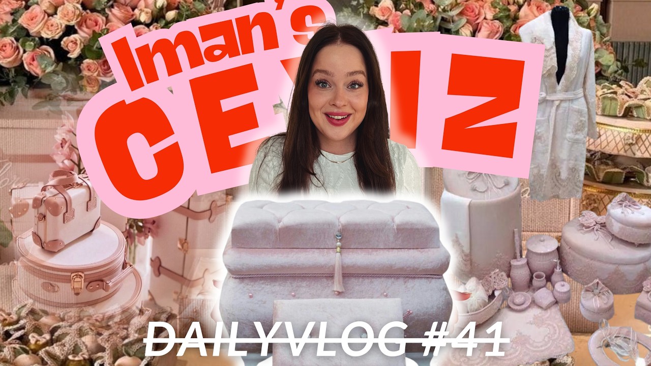 IMAN 🇩🇪 BEKOMMT IHREN ERSTEN CEYIZ 🇹🇷😳 #çeyiz