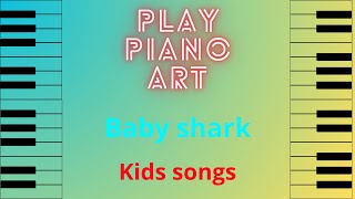 How to play ''Baby Shark'' _/_\_piano melody_/_\_