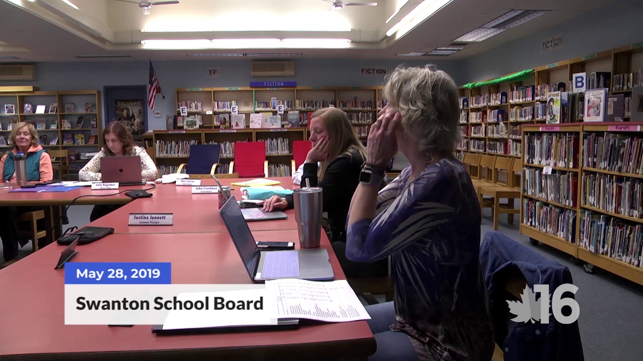 Swanton School Board 52819 YouTube