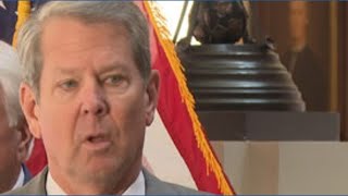 'We're working on that issue as we speak. Or maybe not' - Kemp jokes about special session