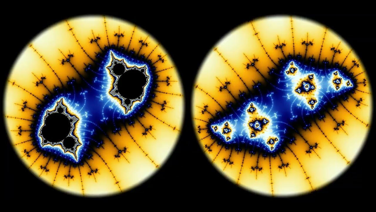 Retrograde II - Twisted Mandelbrot Set Zoom vs Julia Set - YouTube