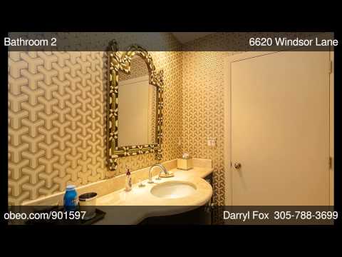6620 Windsor Lane, Miami Beach, FL home video tour