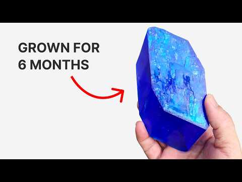 I Grew a Giant Copper Sulfate Crystal for 6 Months