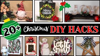 20+ Quick & Easy Christmas DIY Hacks - Christmas Decor on a Budget by Lovin' Life's Journey DIY 22,037 views 7 months ago 1 hour, 39 minutes