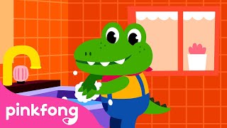 Wasch Deine Hände Gesunde Gewohnheitslieder Baby Shark Deutsch Pinkfong Kinderlieder