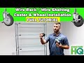Wire Shelving Caster & Wheel Installation Tutorial - Fits All Major Brands of Wire Racks