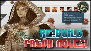 Tree of Savior Re:Build - Assassin, Outlaw, New Scout & Updated Build Simulator