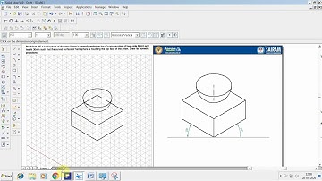Lecture Video_ 18EGDL25_ Module 5_ Problems on Isometric Projection_ Harish Babu L