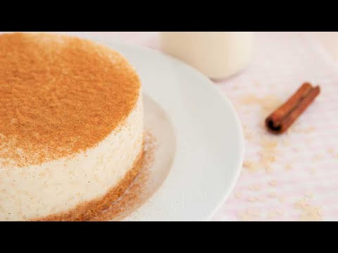 Tarta de arroz con leche