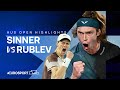 Jannik Sinner v Andrey Rublev | Quarter-Final | Extended Australian Open 2024 Highlights 🇦🇺 image