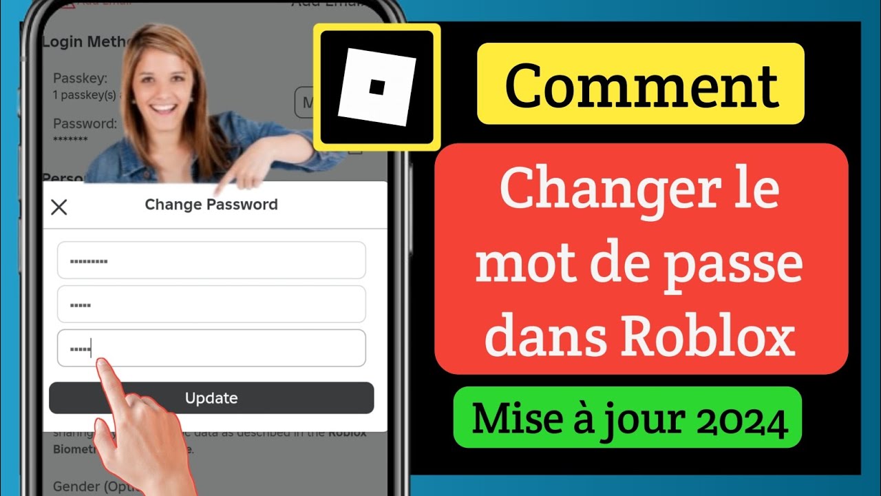 Comment changer le mot de passe dans Roblox (mise à jour 2024). Changer