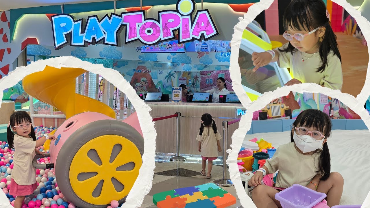 Bermain ke Playtopia Tunjungan Plaza Surabaya - YouTube