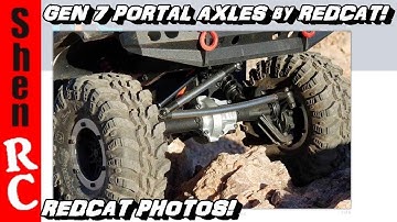 REDCAT EVEREST GEN 7 PORTAL AXLES UPGRADE KIT RER10669