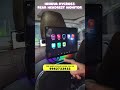 Innova Hycross Rear Headrest Monitor | Hycross Accessories Chennai | Best Android TV for Car #shorts