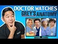 Real Doctor Reacts to GREY&#39;S ANATOMY | Medical Drama Review by SURGEON