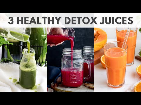 4 Healthy Juices for Weight Loss & Detoxification | Easy Juice Recipes