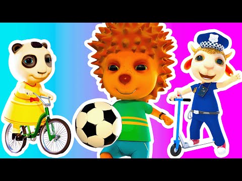숲에서 산책 🐼🐑 숲에서 친구와 모험:멋진 하루 🐼🐑 돌리와 친구들