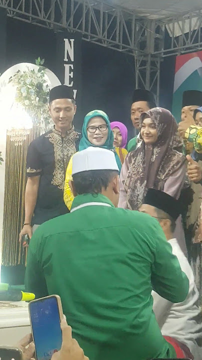 ning umi selepas selesai ceramah di desa tambaksari