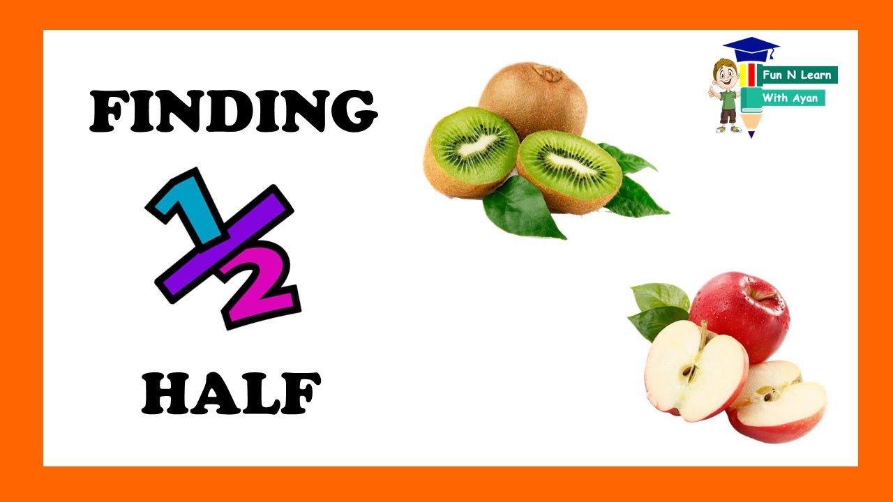 ハル様 2分の① findinghalf #grade2maths Finding half of a number