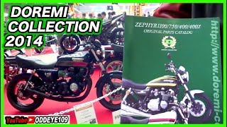 【蔵出し】2014当時のドレミコレクションブース Kawasaki ZEPHYR改Z400FX 東京モーターサイクルショー