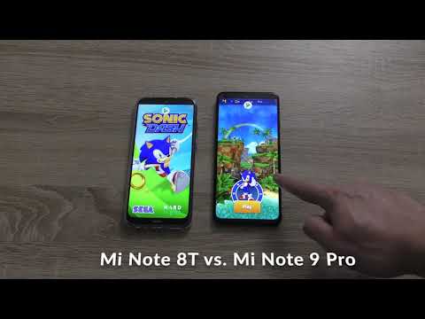 Xiaomi Redmi Note 9 Pro vs Xiaomi Redmi Note 8T: Comparison - speed test