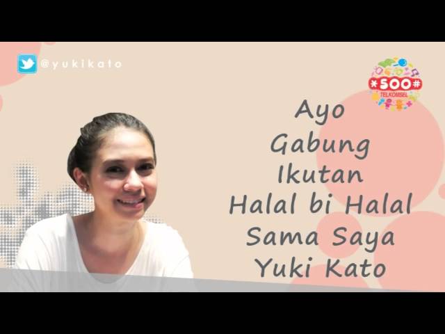 Halal bi Halal Yuki Kato class=