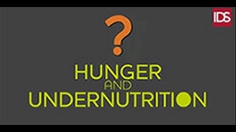 The Hunger and Nutrition Commitment Index: An introduction