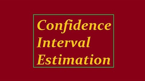 Confidence Interval Estimation || An online zoom class || Urdu || Dr. Sharqa Hashmi
