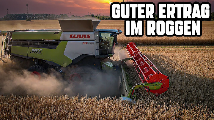 14 Tonnen Roggen | Erster Weizen ist in der Halle | Farming Week