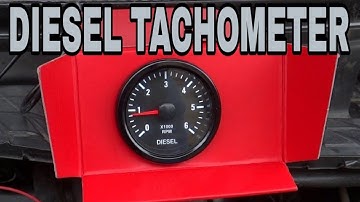 🚗 Tachometer Gauge for Diesel Motor Engine - VW Golf MK2