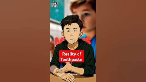 Truth Facts about toothpaste #facts #factchecking #truthvsmyth #shorts