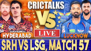 Live: SRH Vs LSG, Match 57, Hyderabad | IPL Live Scores & Commentary | IPL 2024 | 3 Overs