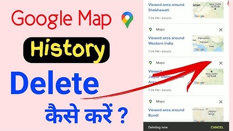 how to delete Google map search history 2022 | maps Android/iPhone - clear resent searches-2022
