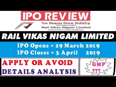 Rail vikas nigam limited ipo apply online