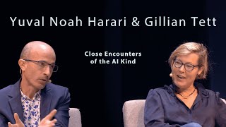 Yuval Noah Harari & Gillian Tett @ CogX Festival | Close Encounters of the AI Kind