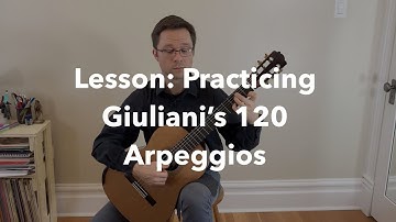 Lesson: Practicing Giuliani