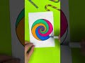 🍭 Diy Spinning Candy Craft For Kids #shorts #papercraftforkids
