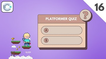 Tutorial Menambahkan Kuis di Game Platformer di Construct 3