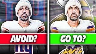 5 Teams Aaron Rodgers Should Go To If He Leaves The Jets In 2025... And 5 To AVOID