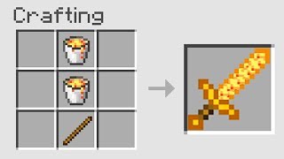 Como Fazer Uma Espada De Lava No Minecraft