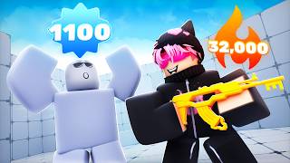 I Finally Reached Level 1,100 In Roblox Rivals...
