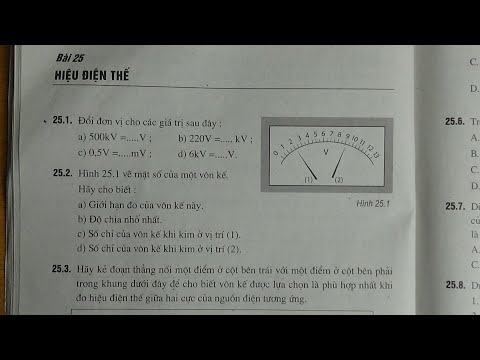 Video VẬT LÍ 7 - BÀI 25 HIỆU ĐIỆN THẾ - SÁCH BÀI TẬP #mshanh... - youtube