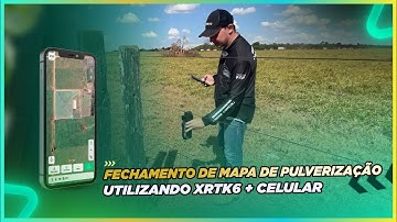 Como Fechar Mapas com XRTK6 e Celular (P150/P60) no Campo – Método VRTK Passo a Passo!