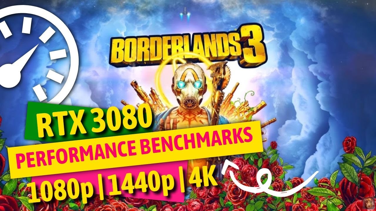 Borderlands 3 RTX 3080 Benchmarks 1080 / 1440 / 4K [ASUS ROG STRIX RTX 3080]
