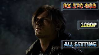 RX 570 - Test en Resident Evil Requiem - All setting 1080p
