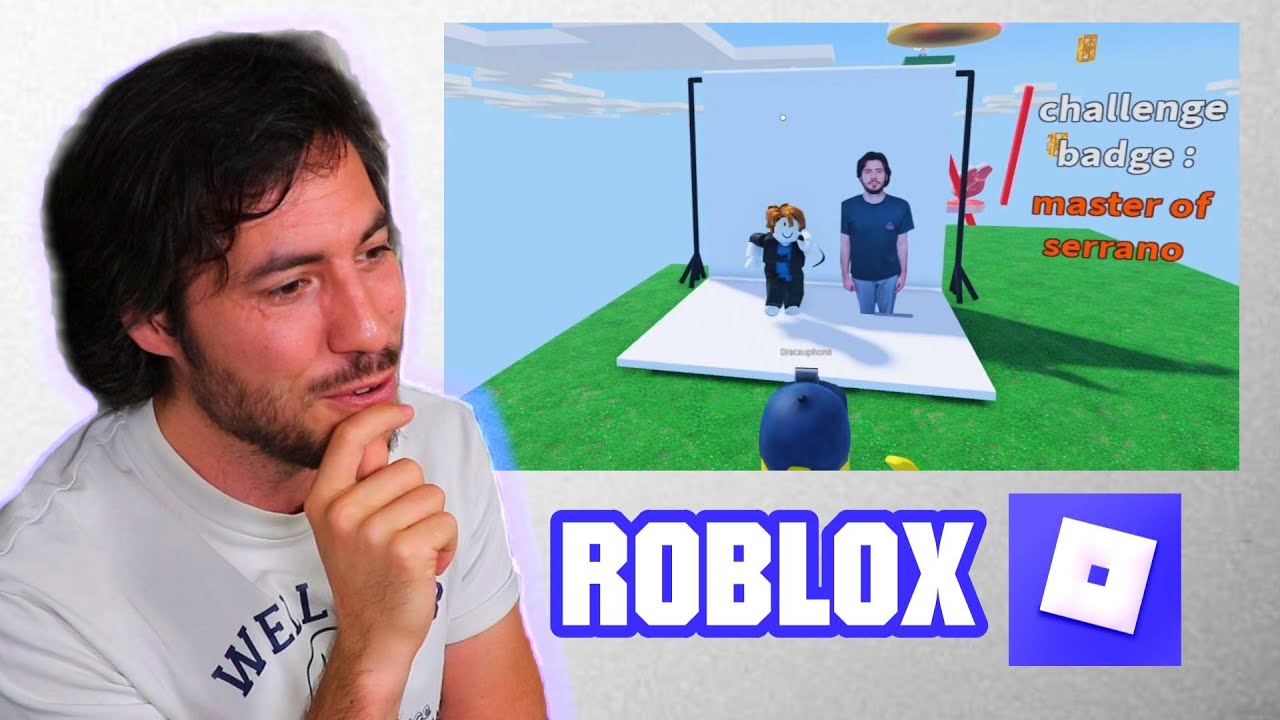 Je découvre ROBLOX avec un Obby sur moi