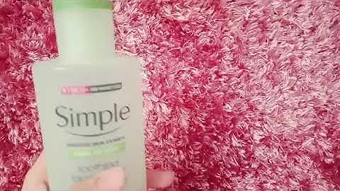 Nước hoa hồng simple 50ml review năm 2024