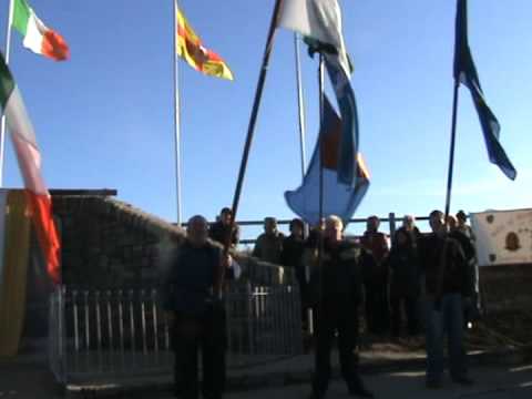 Liam Allen at The Piltown Cross Monument
