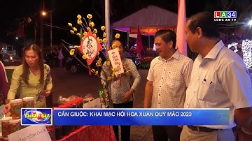 Cần Giuộc: Khai mạc Hội hoa Xuân Quý Mão 2023 | LONG AN TV